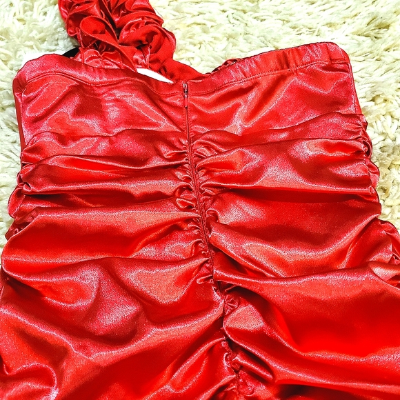 *NEW* My Michelle Juniors' One Strap Dress - Picture 6 of 12